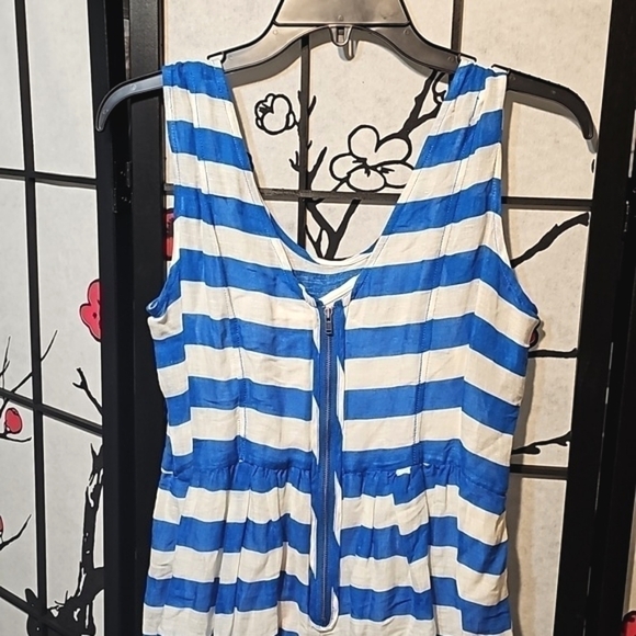 Plenty by Tracy Reese Frock Striped Dress NWT Size 10 - Picture 3 of 8